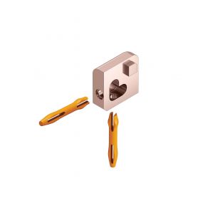 Schlüter Jolly AKG buitenhoek glans aluminium koperkleur 10 mm