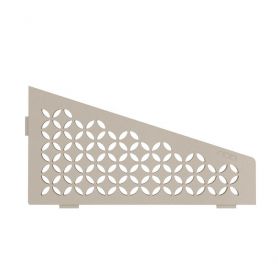 Schlüter Shelf-E-S3 planchet 15,4x29,5 cm floral aluminium structuur-gecoat crème