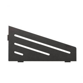 Schlüter Shelf-E-S3 planchet 15,4x29,5 cm wave aluminium structuur-gecoat donker antraciet